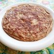 Tortilla de berenjenas preparadas en microondas