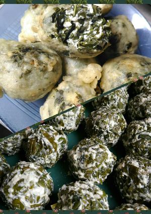 Foto resep Bola-bola Daun Singkong Tahu