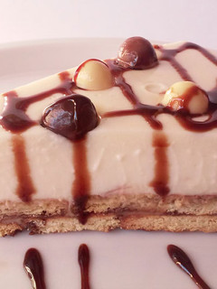 Una foto de Tarta de chocolate blanco
