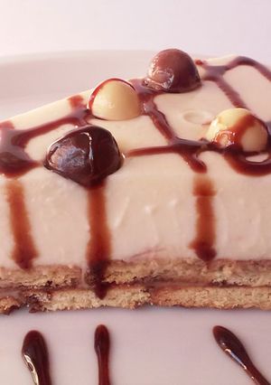 Una foto de Tarta de chocolate blanco