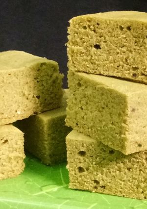 Foto resep Brownis Putih Telur Greentea
