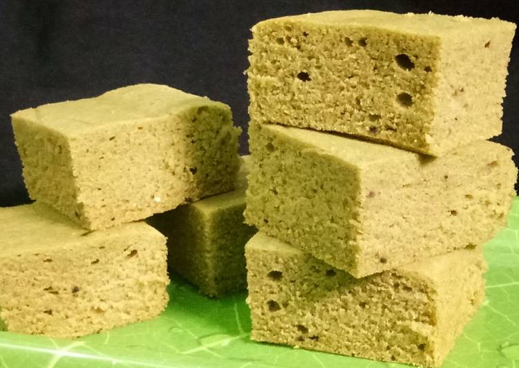 Langkah Mudah untuk mengolah Brownis Putih Telur Greentea Anti Gagal
