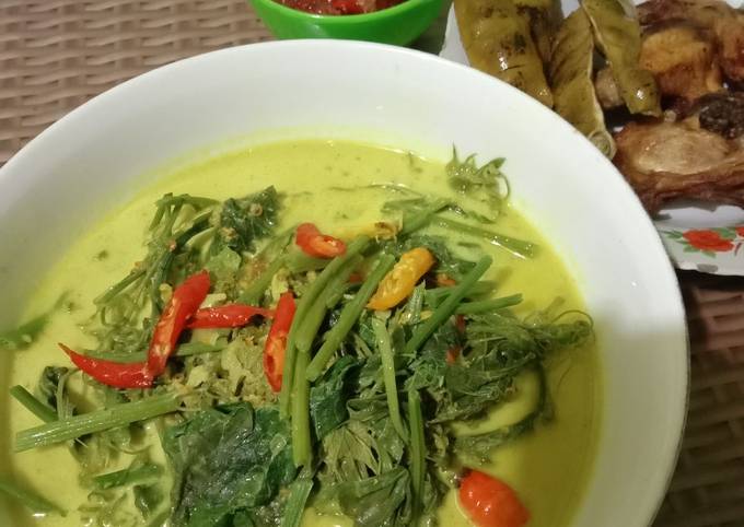 Resep: Sayur pucuk labu kuning Yang Enak