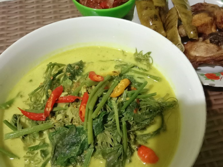 Resep: Sayur pucuk labu kuning Yang Enak