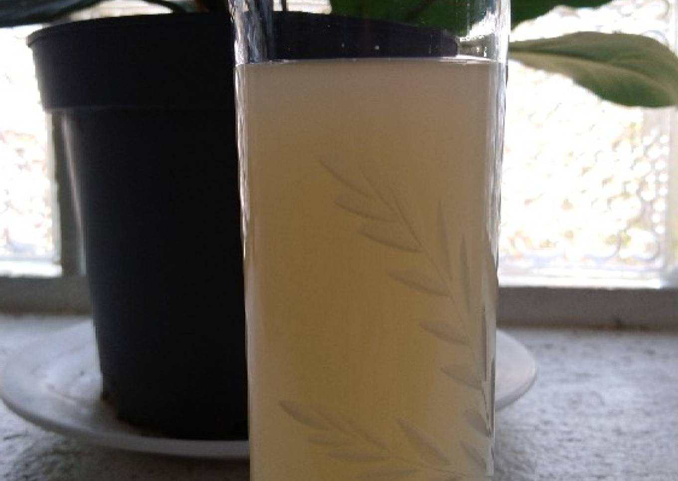 Boisson fraîche aux mirabelles de Lorraine