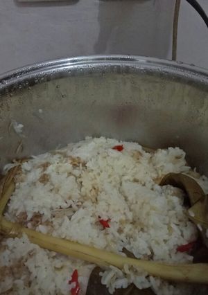 Foto resep Nasi Liwet rice cooker