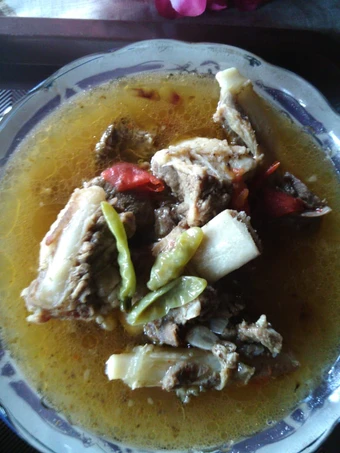 Langkah Gampang Menyiapkan Resep Jangan Asem-asem iga sapi Anti Ribet, Lezat Sekali