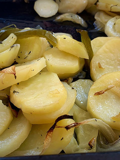 Una foto de Patatas panaderas