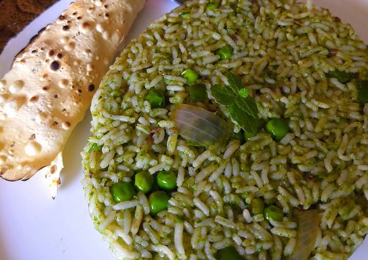 Coriander rice