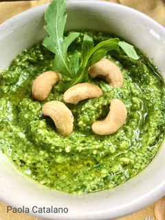 Foto di Pesto rucola anacardi