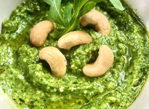 Foto di Pesto rucola anacardi