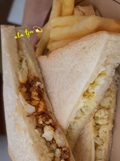Foto resep Sandwich isi telur rebus