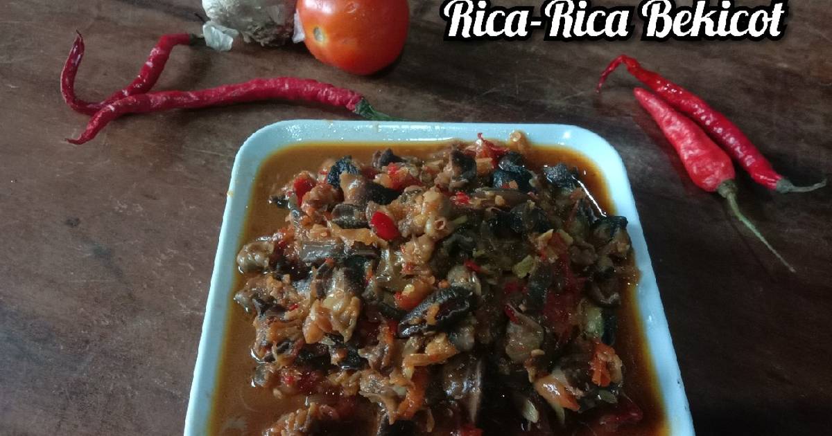 Resep Rica Rica Bekicot oleh Cassalover ( AyuCIMO ) - Cookpad