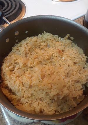 A picture of Easy Salsa Rice.