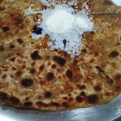 A picture of Mooli ka paratha.