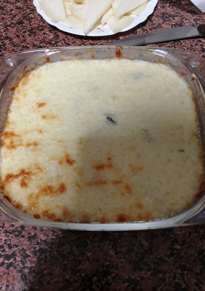 Una foto de Berenjenas gratinadas