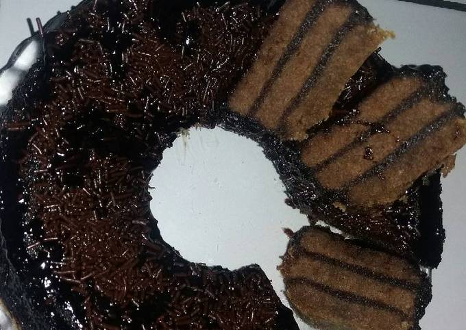 Cara Gampang Menyiapkan Brownis lapis coklat nyammmiiii yang Menggugah Selera