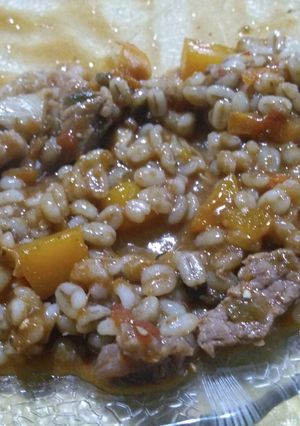 Una foto de Guisote de cebada y mondongo