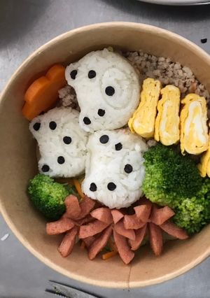 Hình của món Bento cho bé.