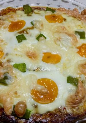 A picture of Cheesy masala Egg.
