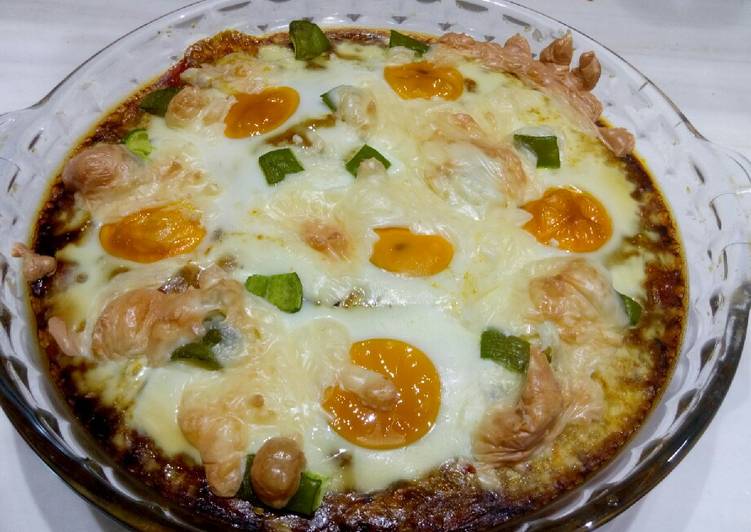 Recipe of Super Quick Homemade Cheesy masala Egg