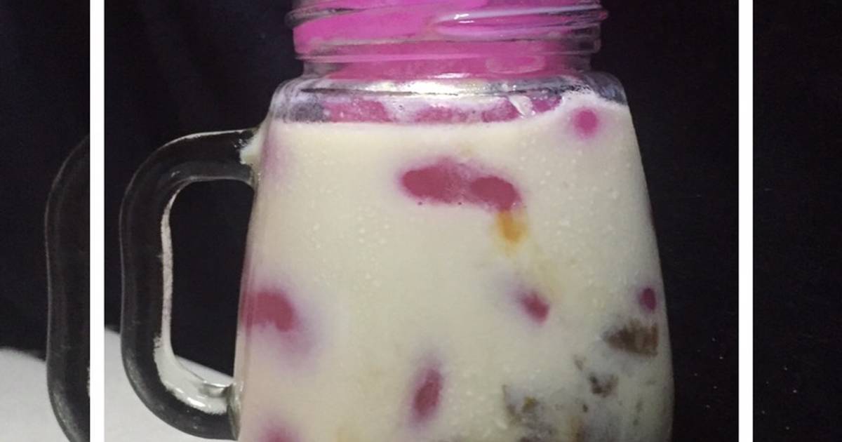 Resep Es Kolang Kaling Kurma Susu Oleh Hime Quin Kitchen Cookpad