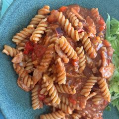A picture of Chilli & Bacon Pasta.