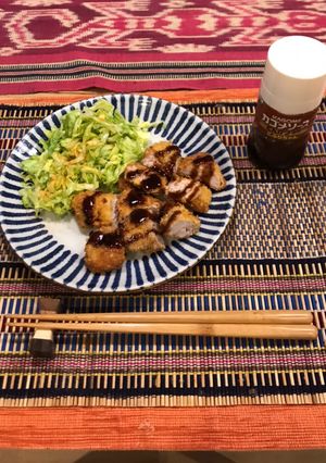 A picture of Tonkatsu- classic Japanese pork cutlet.