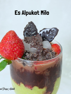 Foto resep Es Alpukat Milo