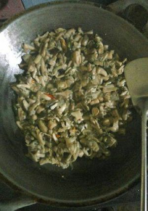 Foto resep Oseng jamur sawit (jamur pentol)