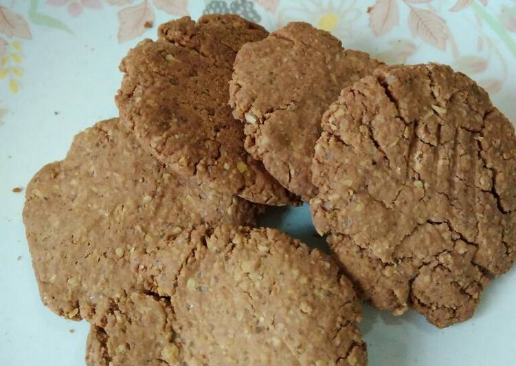 Resep Cookies choco (oat dan mocaf) yang Lezat