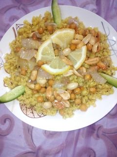 صورة لوصفة برغل مفلفل