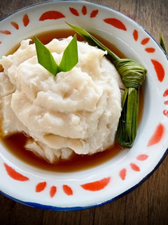 Foto resep Bubur SumSum Tahu Kuah Jahe
