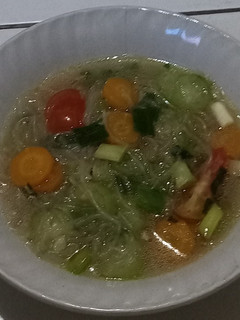 Foto resep Sop oyong bihun wortel