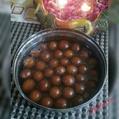 Milk Powder Gulab Jamun A picture of Milk Powder Gulab Jamun.