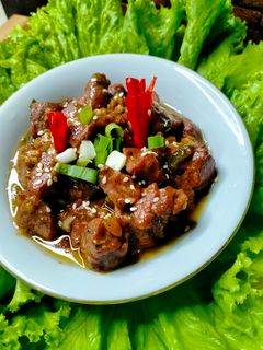Foto resep Saikoro Beef Garlic Butter