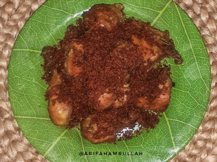 Resep Ayam Goreng Serundeng Kelapa Anti Gagal