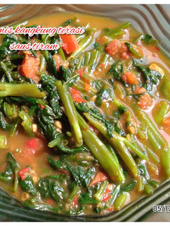 Foto resep Tumis kangkung terasi saus tiram