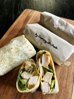 Foto resep Chicken Caesar Salad Wrap