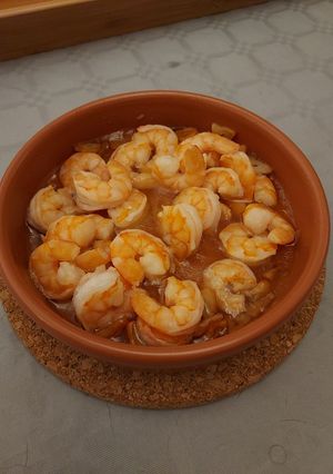 A picture of Gambas al Ajillo.