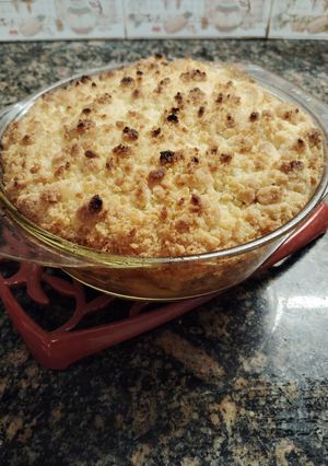 Una foto de Apple crumble