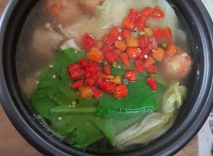 Foto resep Steamboat Kaldu Jamur