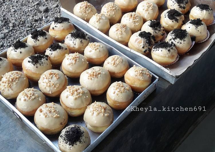 Cara Memasak Donat Glaze Tiramisu Untuk Pemula!