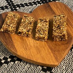 A picture of Prune Pistachio Almond Bars.