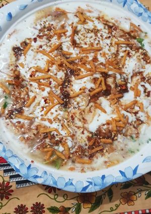 A picture of Bazar style channa chat 😍.