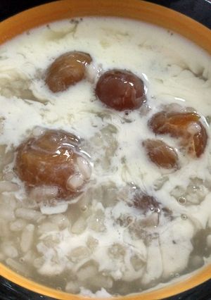 รูปของ ข้าวเหนียวเปียกลำใย