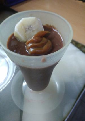 Foto principal de Postre de chocolate y banana light 🍫🍌