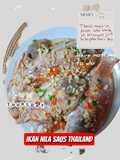 Ikan Nila kukus saus manis Thailand (versi asam jawa)