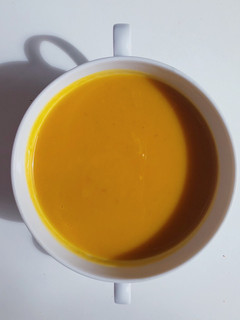 Una foto de Crema de calabaza 🎃🧡