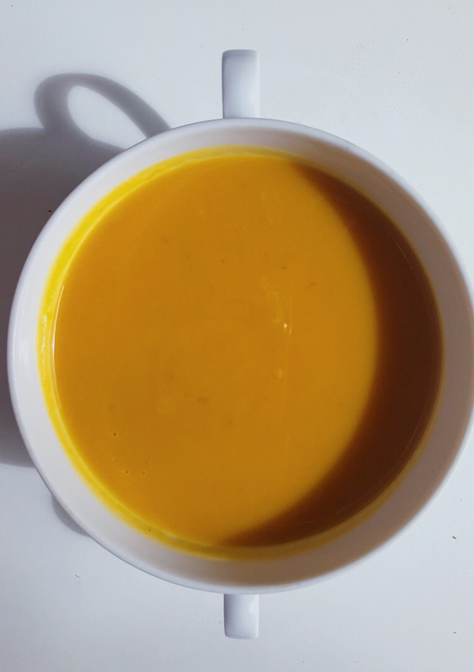 Una foto de Crema de calabaza 🎃🧡